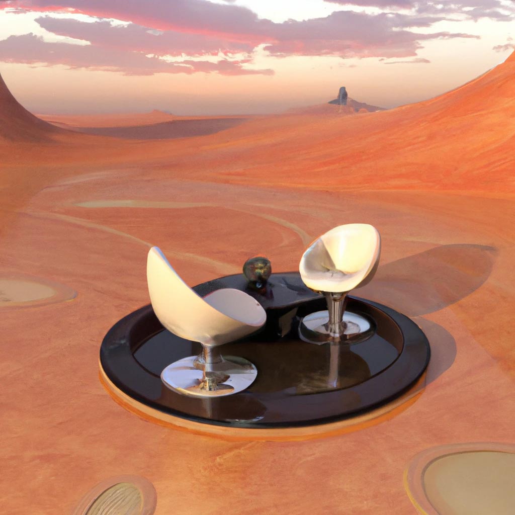 Living room inspirations of the future in the desert